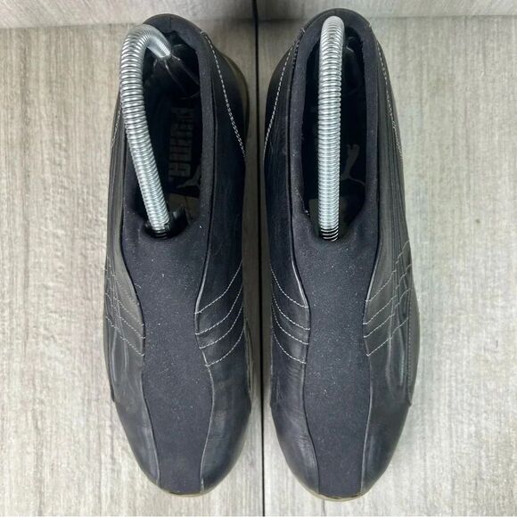 RARE Y2K Puma Nuala Leather Japanese Style Mule Shoe Vintage Italy Womens Size 8 - Picture 6 of 10